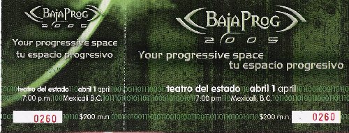 Ticket for TriPod show