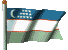Ukbekistan flag