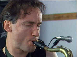 Keith on Tenor Sax